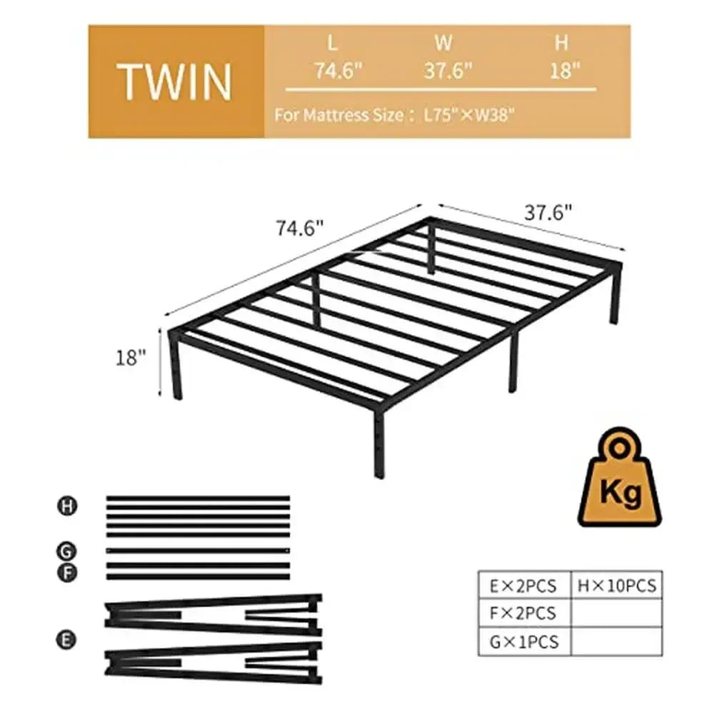 Metal Platform Bed Frame