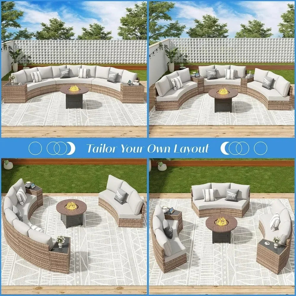 11 Piece Patio Furniture Set