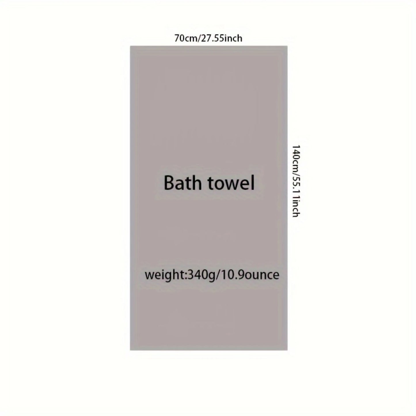 Soft Jacquard Bath Towel