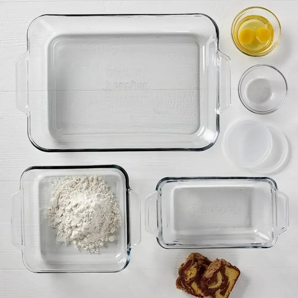 7 Piece Glass Bakeware Set