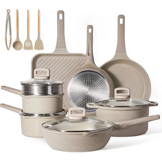 16 Piece Non Stick Cookware Set